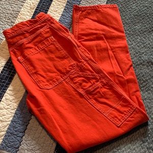 Urban Outfitters Red Denim Jeans